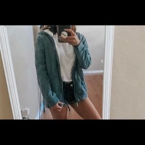 Jacket fleece inside